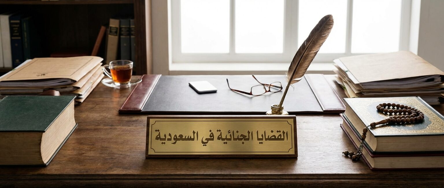 القضايا الجنائية فى السعودية